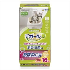 デオトイレ複数ねこ用消臭・抗菌シートソープ