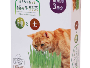 [ドギーマン]キャティーマンおうちで育てる猫の生野菜種と土