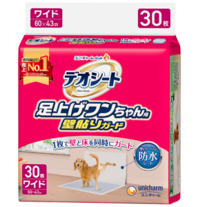 [ユニ・チャーム] デオシート 足上げワンちゃん用壁貼りガードワイド 30枚